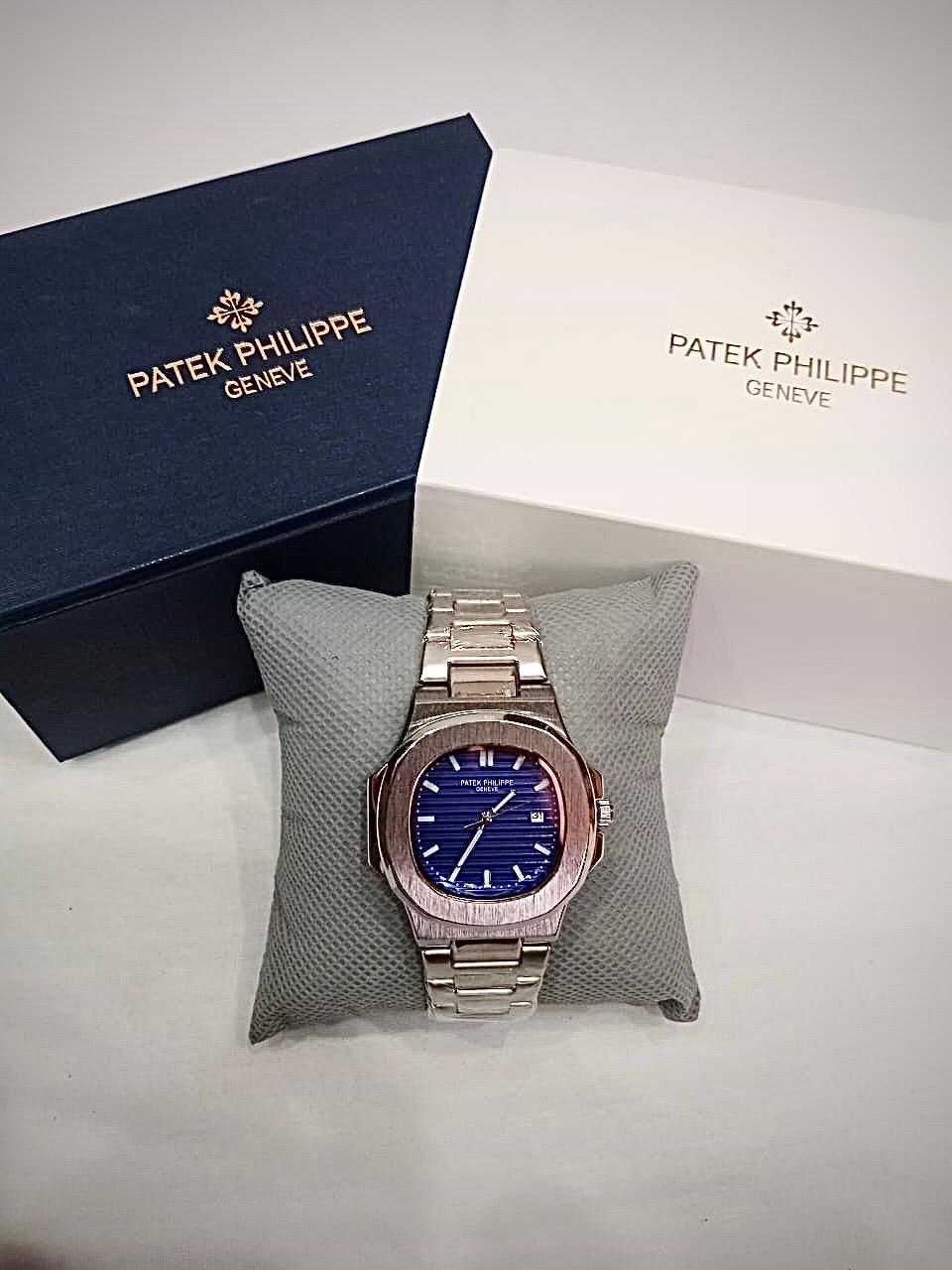 pp silver with blue