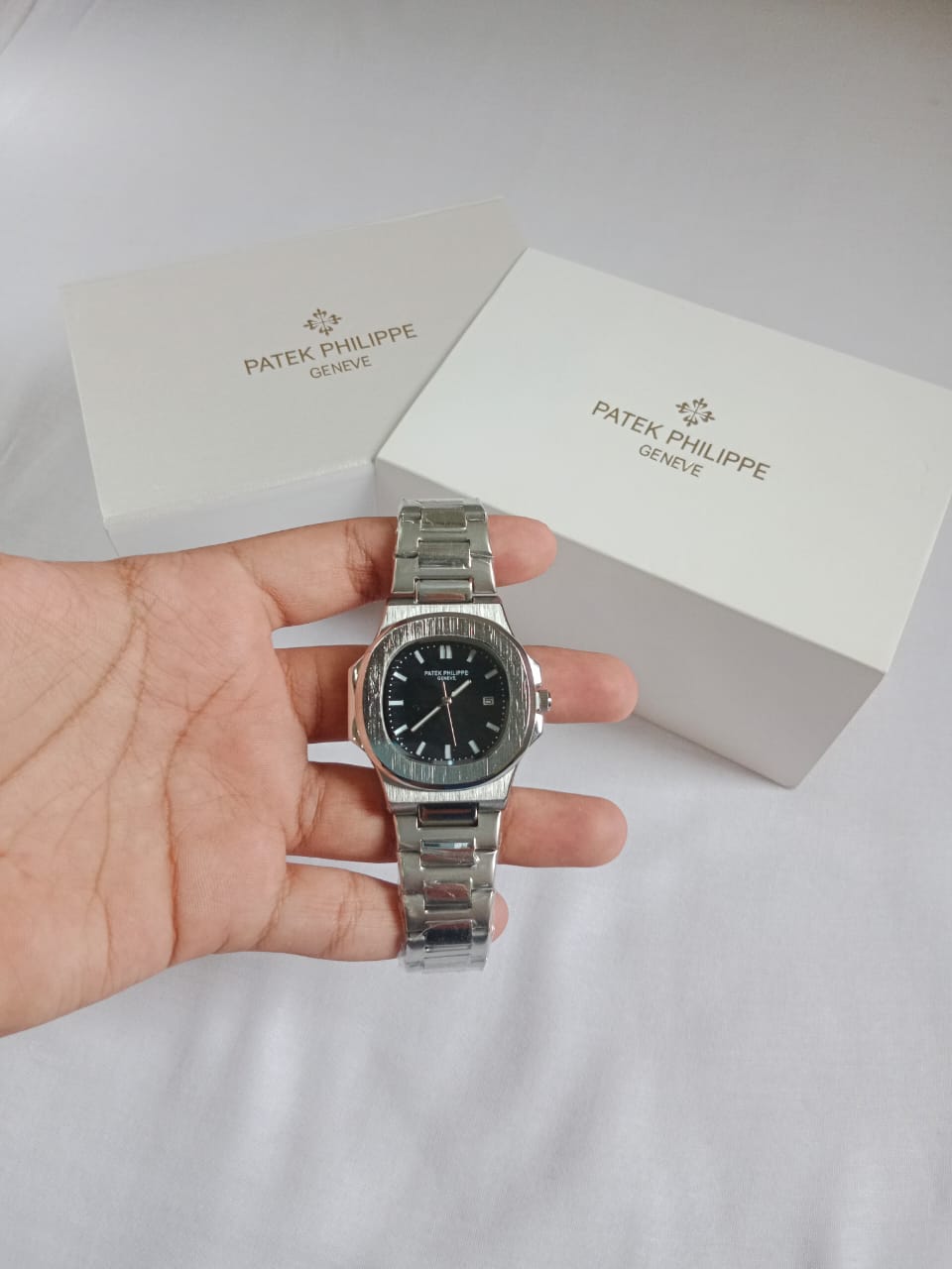pp silver with Black